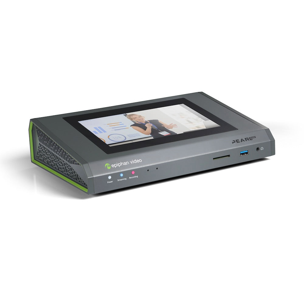 Epiphan Pearl Mini All-in-one Live Production System, angled view