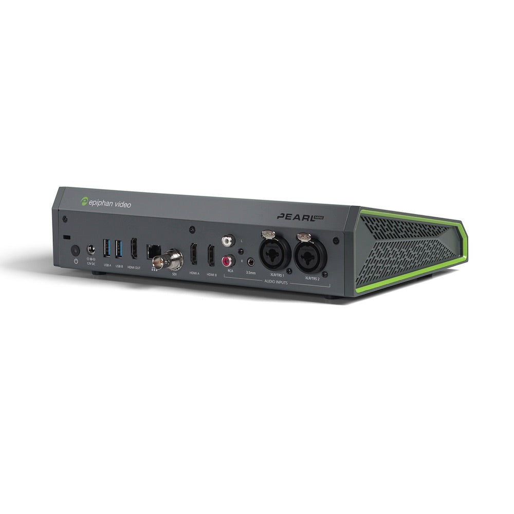 Epiphan Pearl Mini All-in-one Live Production System, rear angle