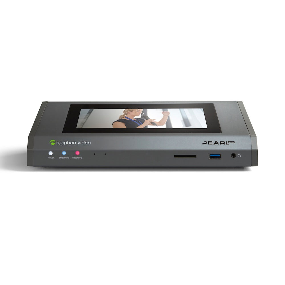 Epiphan Pearl Mini All-in-one Live Production System, front