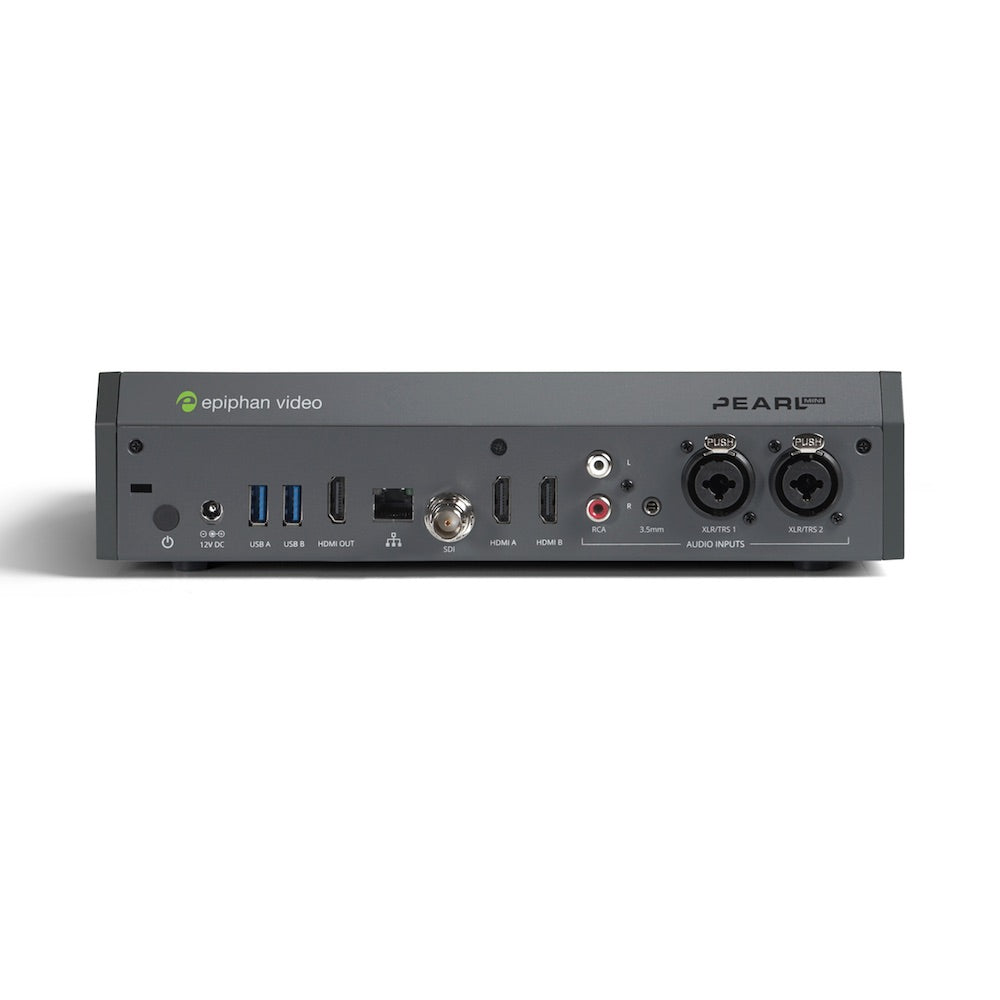 Epiphan Pearl Mini All-in-one Live Production System, rear