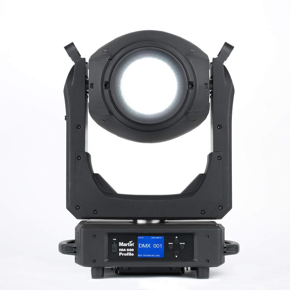 Martin ERA 600 Profile - Moving Head LED Fixture with CMY Color Mixing, front lit