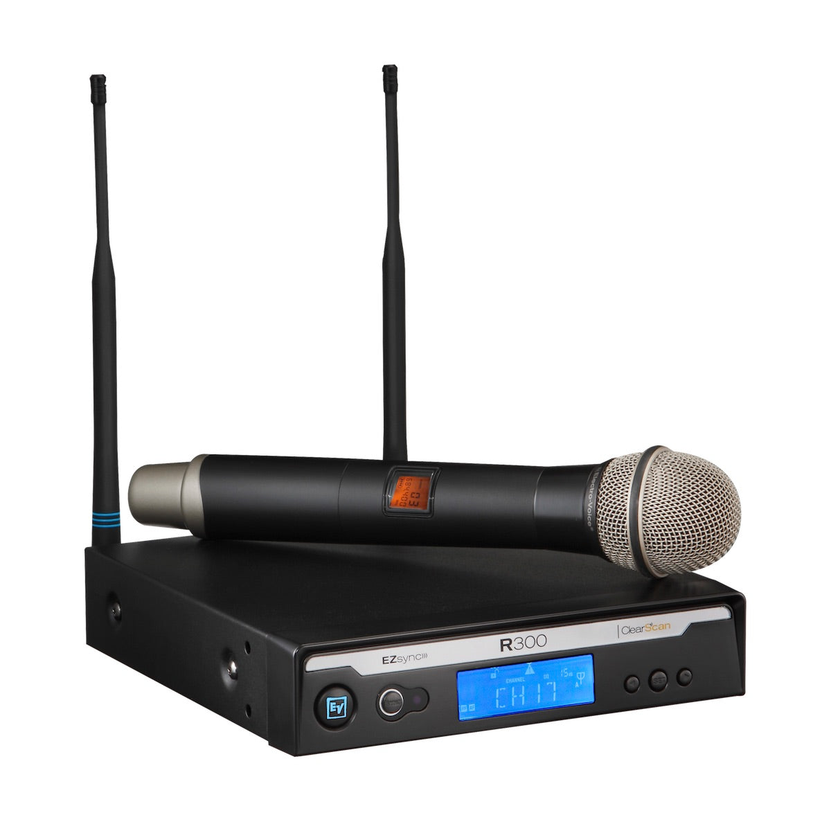 Electro-Voice R300-HD Handheld System with PL22 Dynamic Microphone
