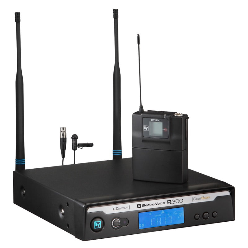 Electro-Voice R300-L Lapel System with ULM18 Directional Microphone