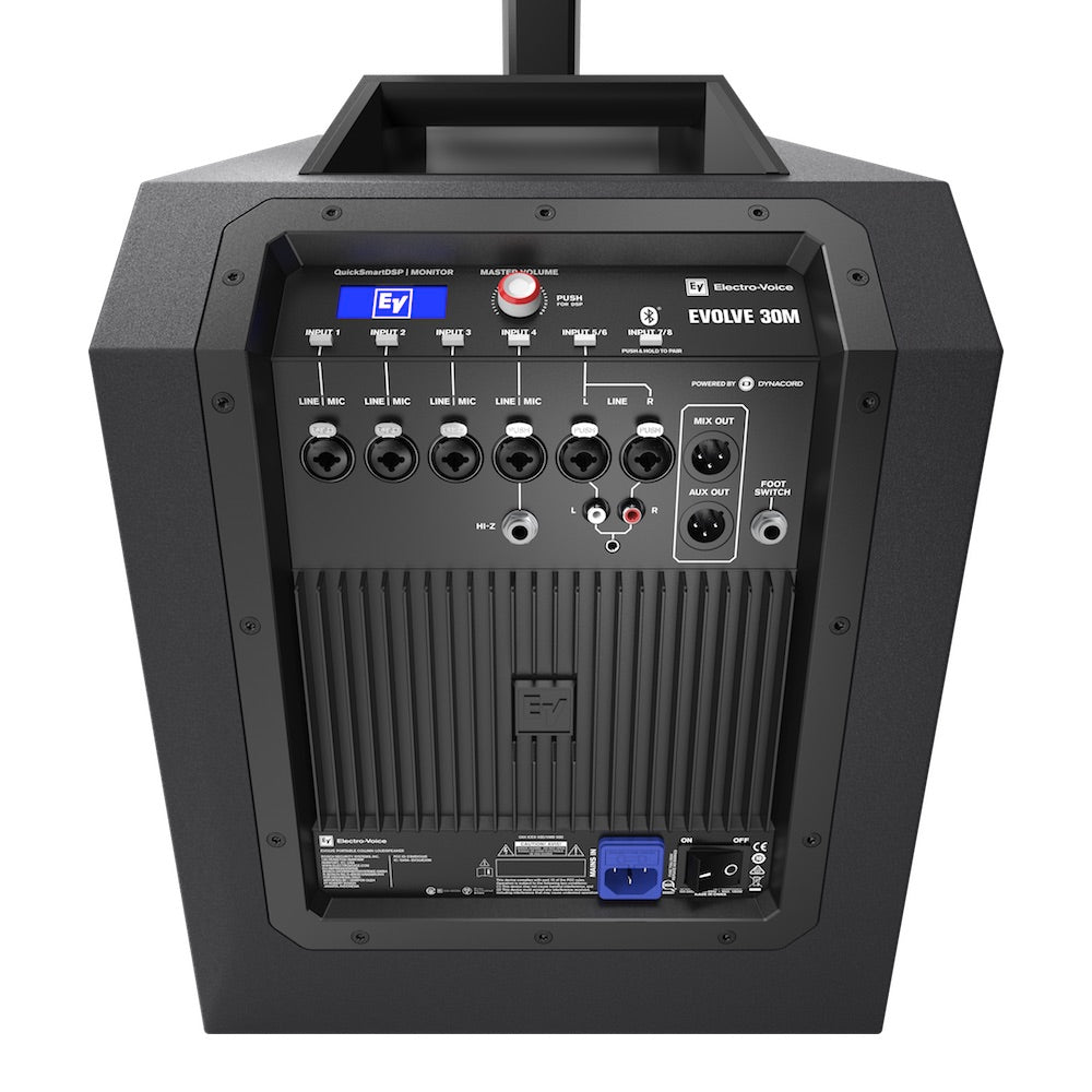 Electro-Voice Evolve 30M - Portable Powered Column System, sub front
