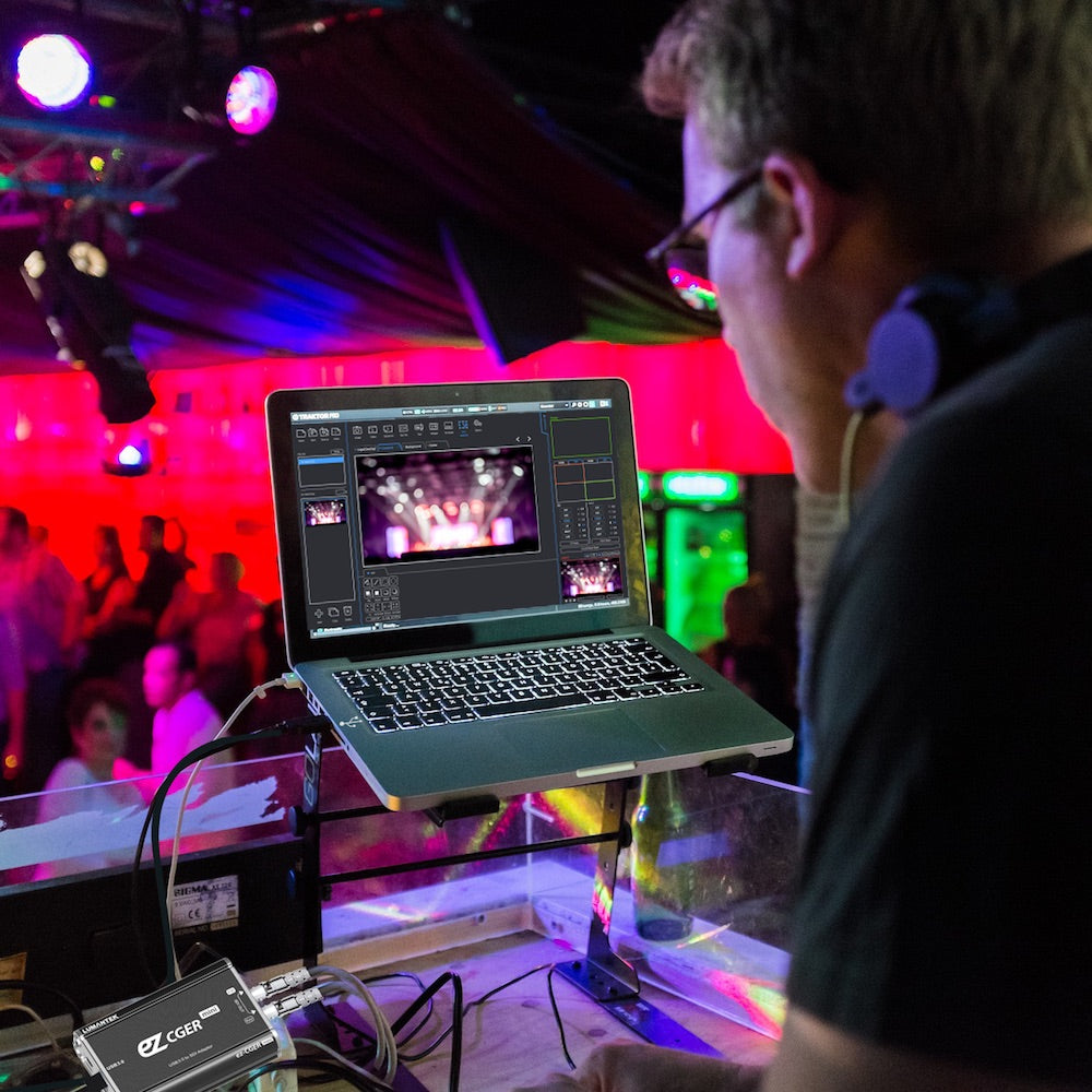 Lumantek ez-CGER Mini USB Fill & Key plus CG Generation, in live production