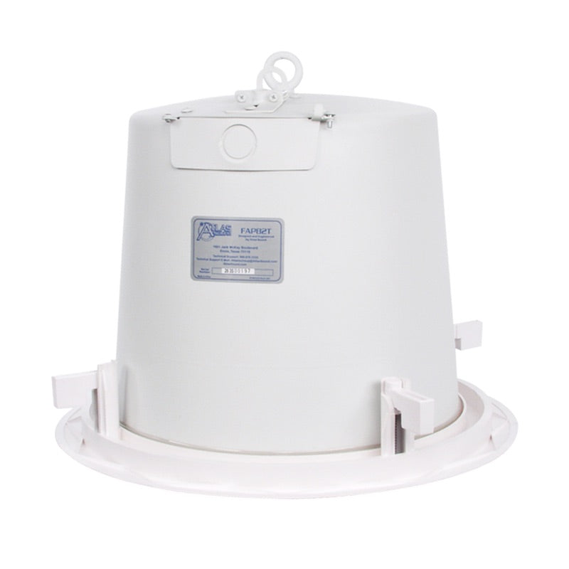Atlas Sound FAP82T 60W 8-inch Coaxial Ceiling Speaker side view