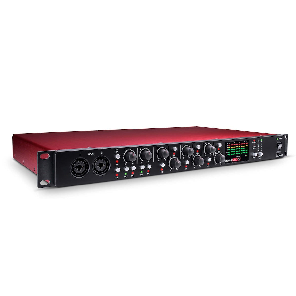 Focusrite Scarlett OctoPre - 8-channel Microphone Preamp with ADAT, left