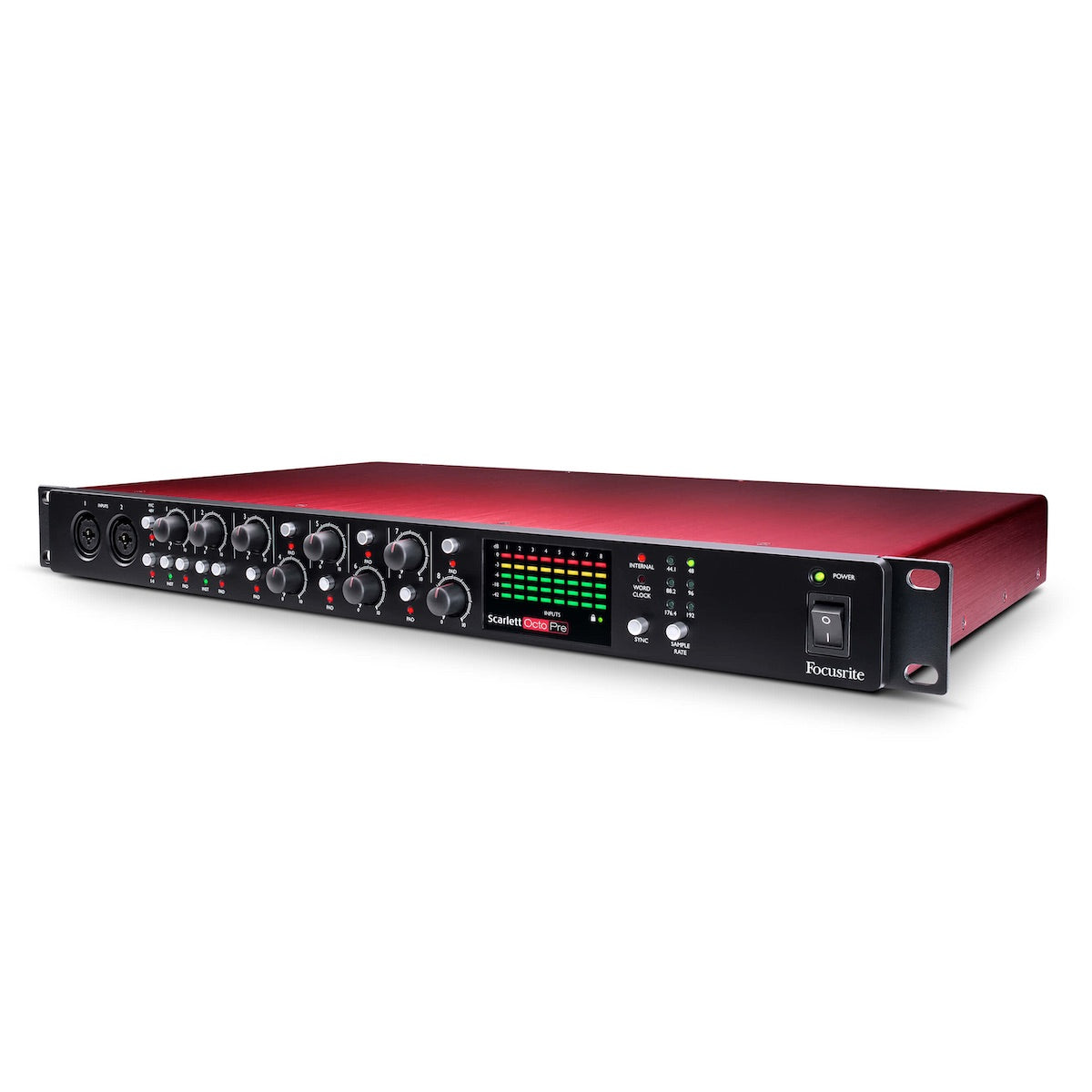 Focusrite Scarlett OctoPre - 8-channel Microphone Preamp with ADAT, right