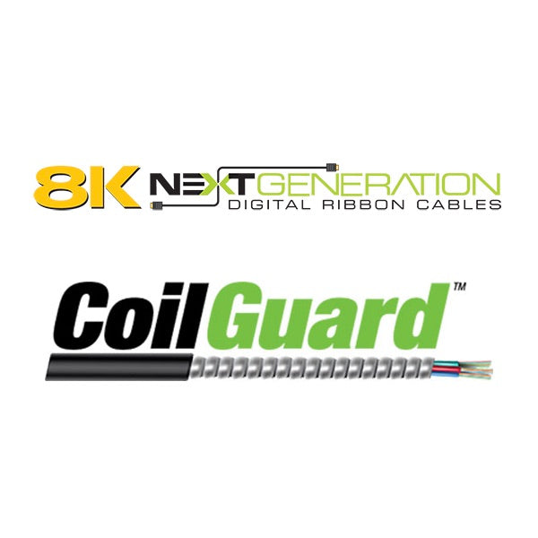 FSR 8K HDMI Next Generation Digital Ribbon Cable with CoilGuard logos