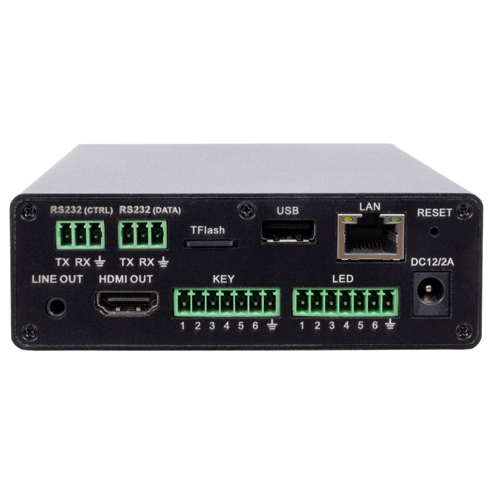 FSR DV-T6SS4K-41A - 4x1 Presentation Scaling Switcher, rear
