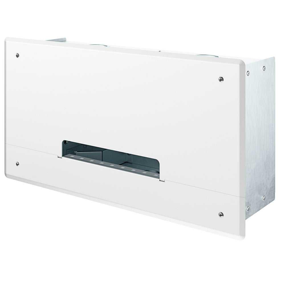 FSR PWB-CMU8-WHT-C - White Cover with Cable Exit for PWB-CMU8 Wall Box
