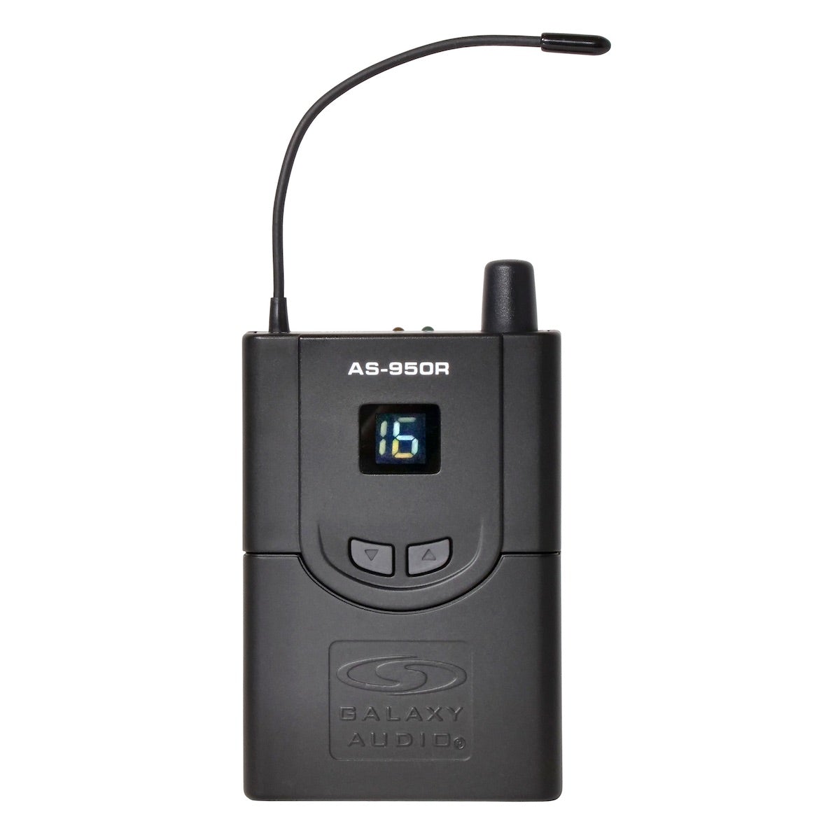 Galaxy Audio AS-950R - Wireless Bodypack Receiver, front