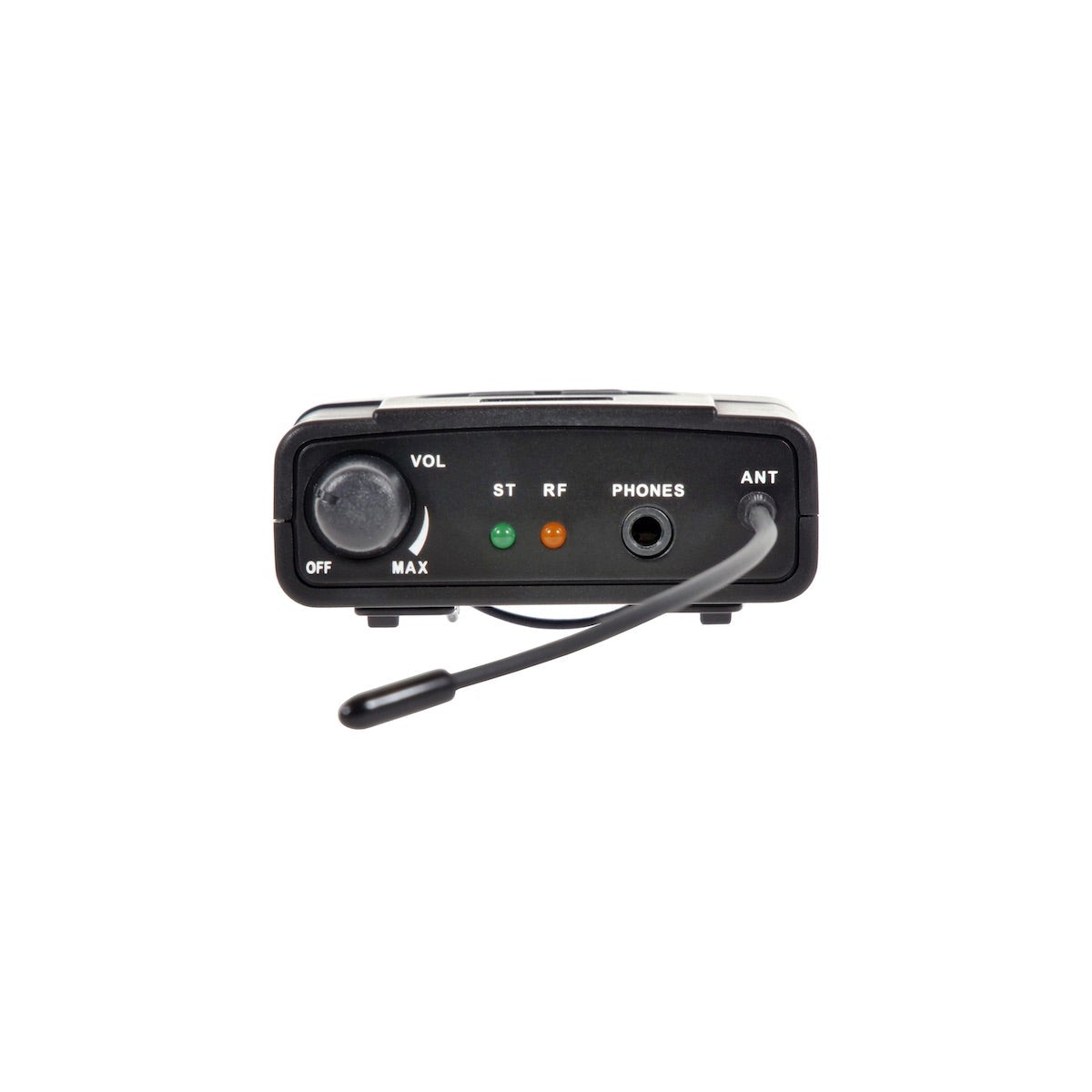 Galaxy Audio AS-950r, Wireless Bodypack Receiver, top