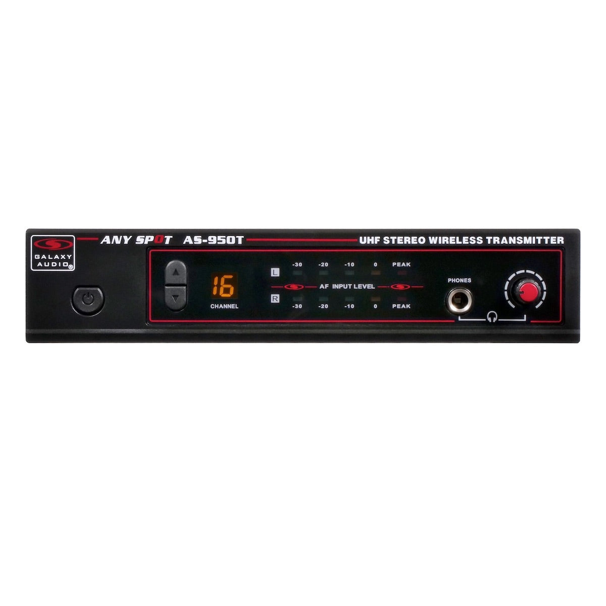 Galaxy Audio AS-950t - Wireless receiver, front