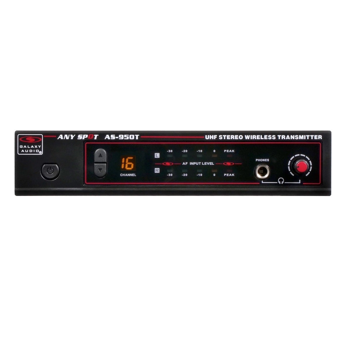 Galaxy Audio AS-950t, Wireless Transmitter, front
