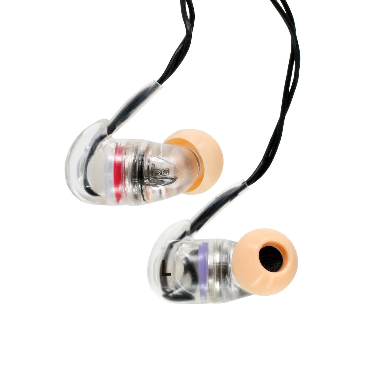 Galaxy Audio EB6 - Single Driver Earbuds, closeup