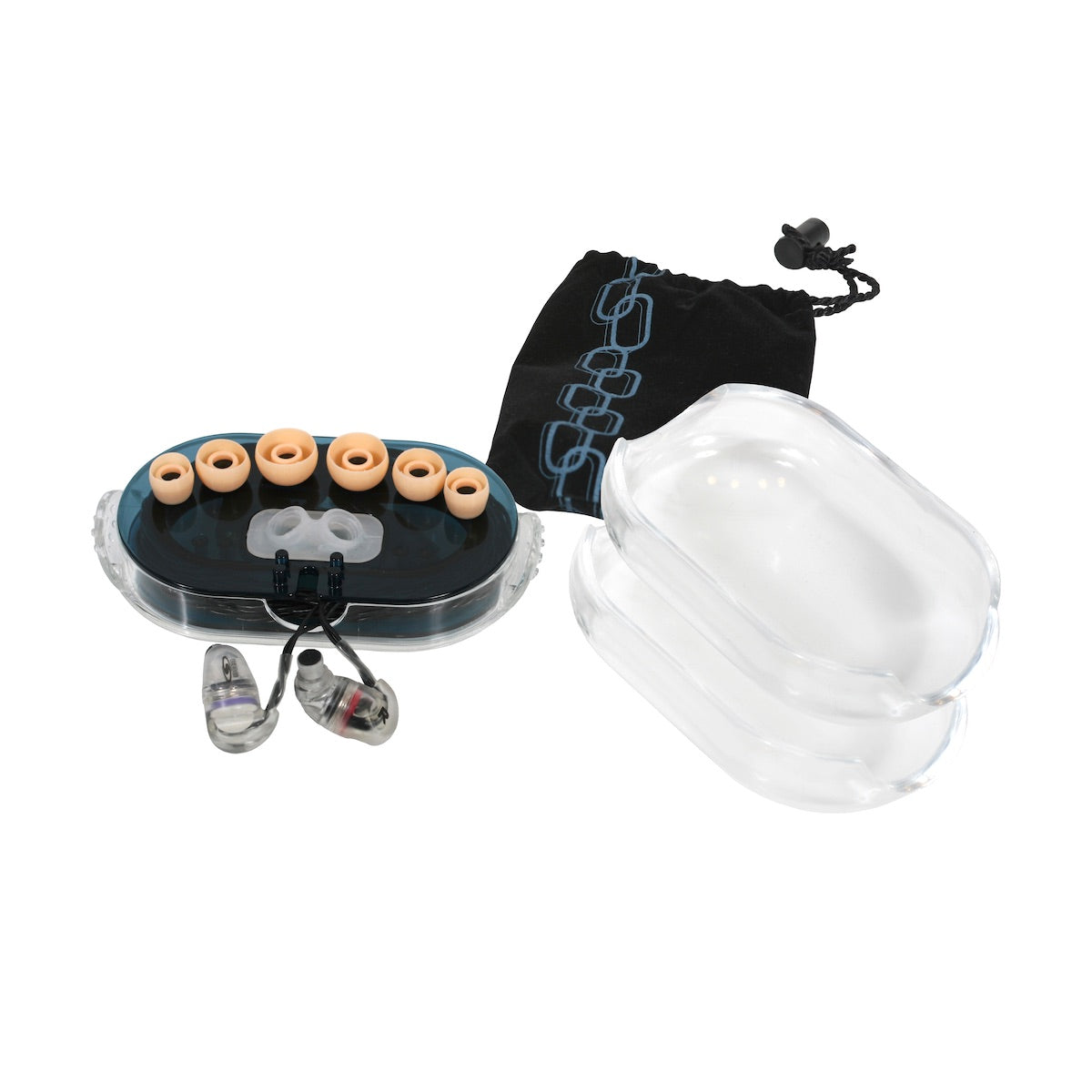 Galaxy Audio EB6 - Single Driver Earbuds with Case