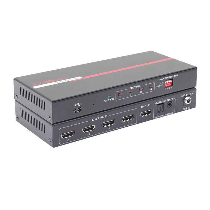 Hall Technologies SP-HD-4C - 4-Channel HDMI Splitter