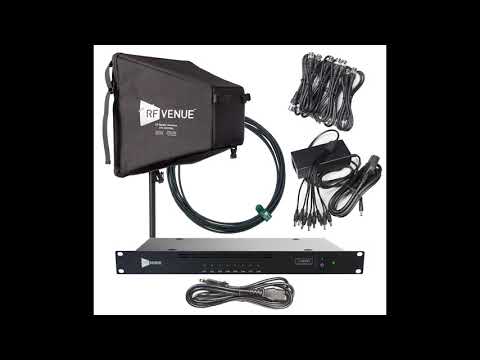 RF Venue 8 Channel In-Ear Monitor Upgrade Pack