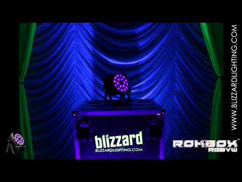 Blizzard Lighting RokBox 5 RGBAW & RGBVW YouTube video