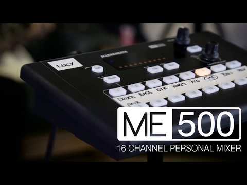Introducing the ME-500 – 16 Channel Personal Mixer