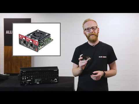 Allen & Heath SQ - SQ Dante Card, YouTube video