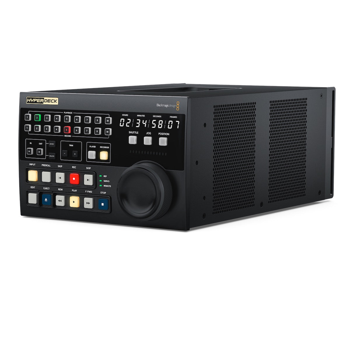 Blackmagic HyperDeck Extreme Control, right angle