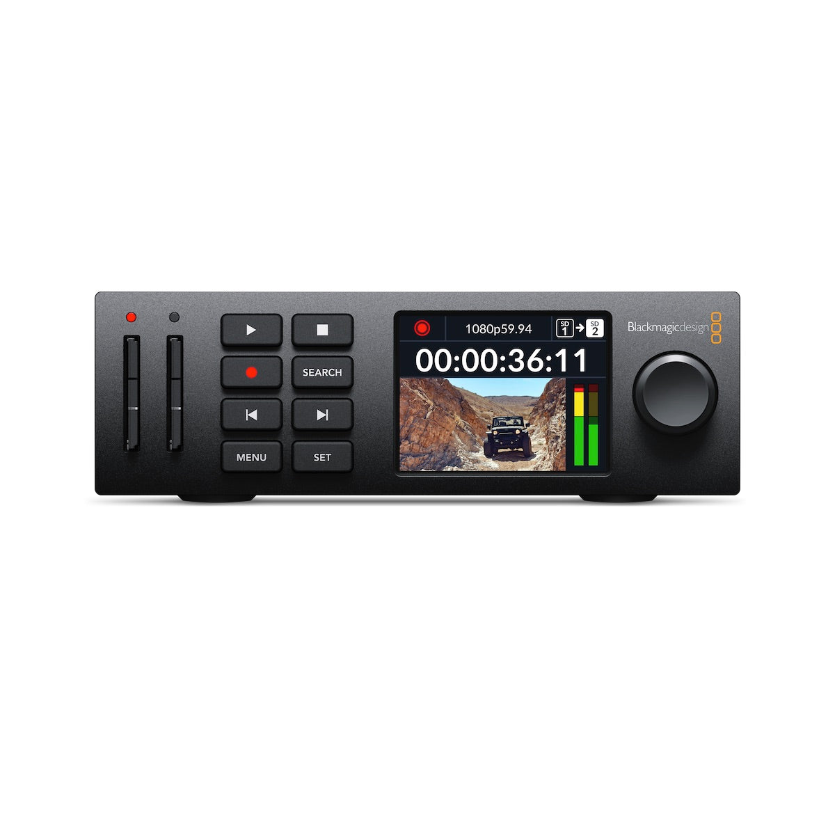 Blackmagic HyperDeck Studio HD Mini, front