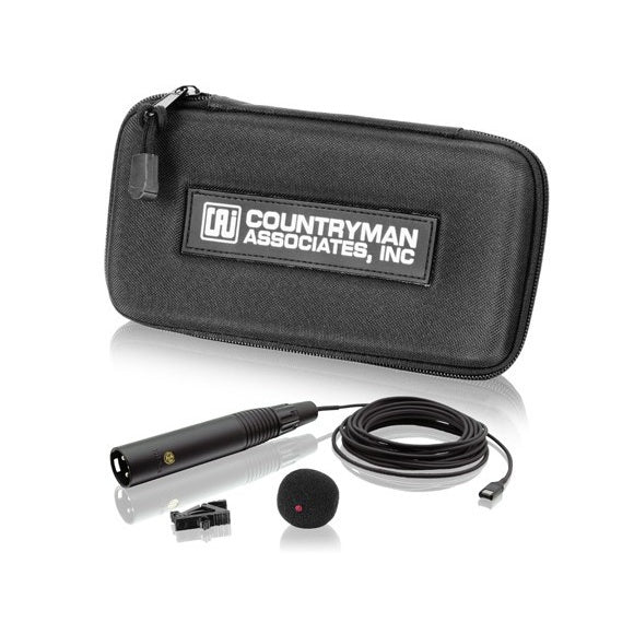 Countryman I2 Instrument Microphone - Low Profile Mic case