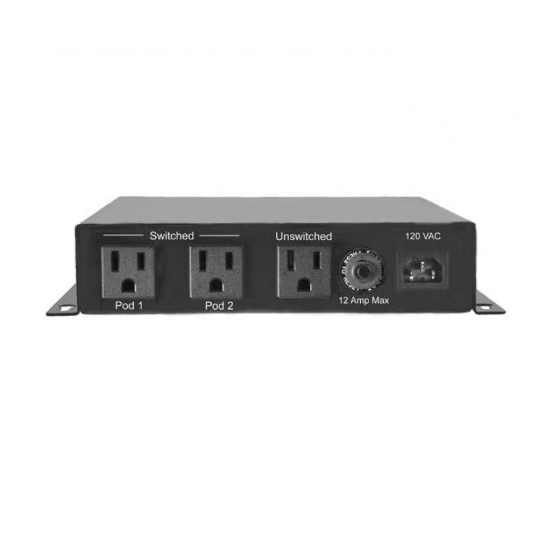 Juice Goose iP 50 - 15A Slim Line Web Based Power Controller, rear