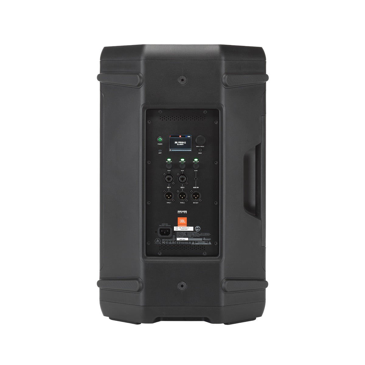 JBL PRX912 - Portable 12-inch Two-Way Powered Loudspeaker, rear