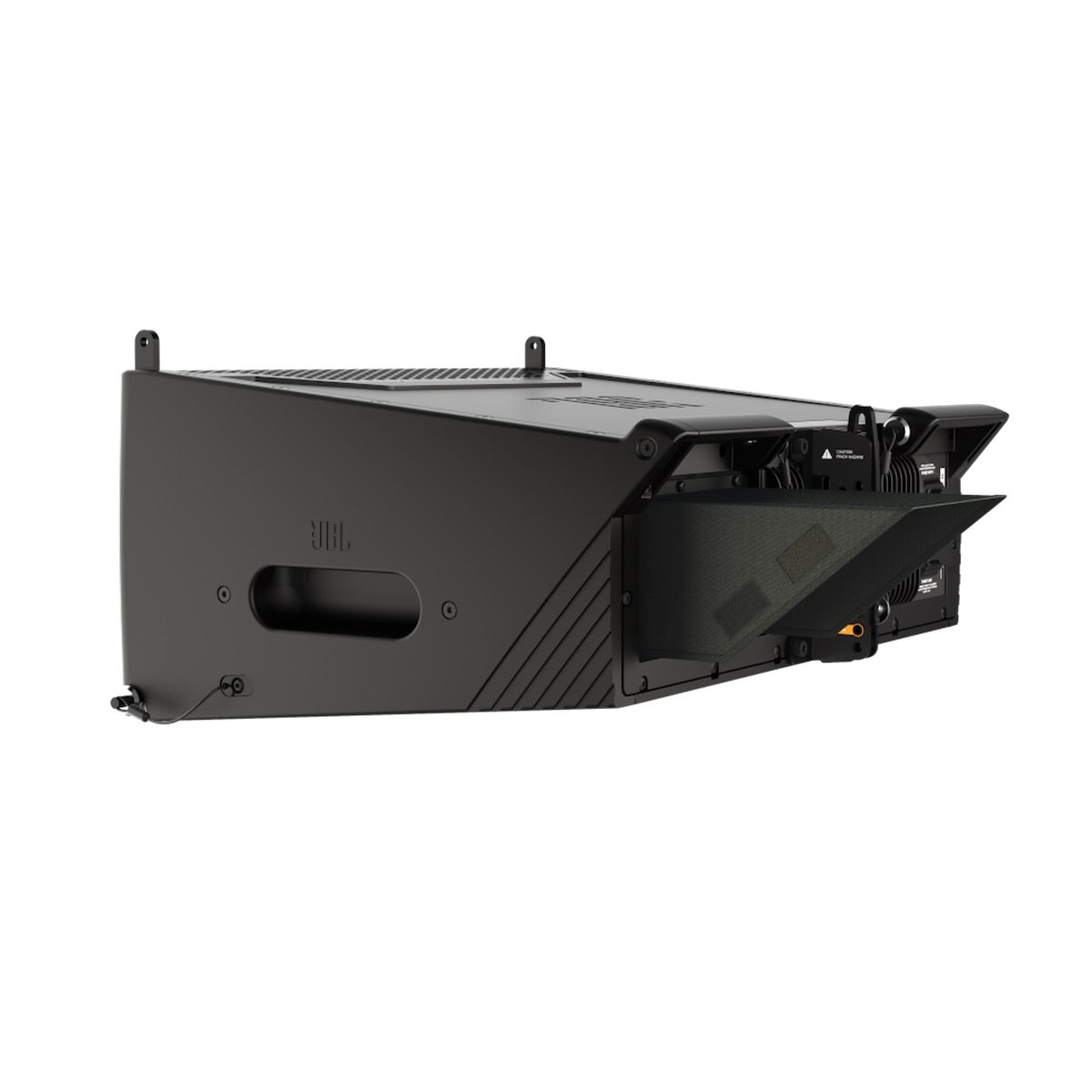 JBL SRX900 RC1 - Rain Cover Accessory on SRX900 speaker, open