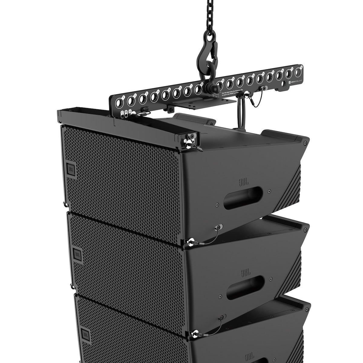 JBL SRX906LA - Dual 6.5-inch Powered Line Array Loudspeaker, Array Frame closeup