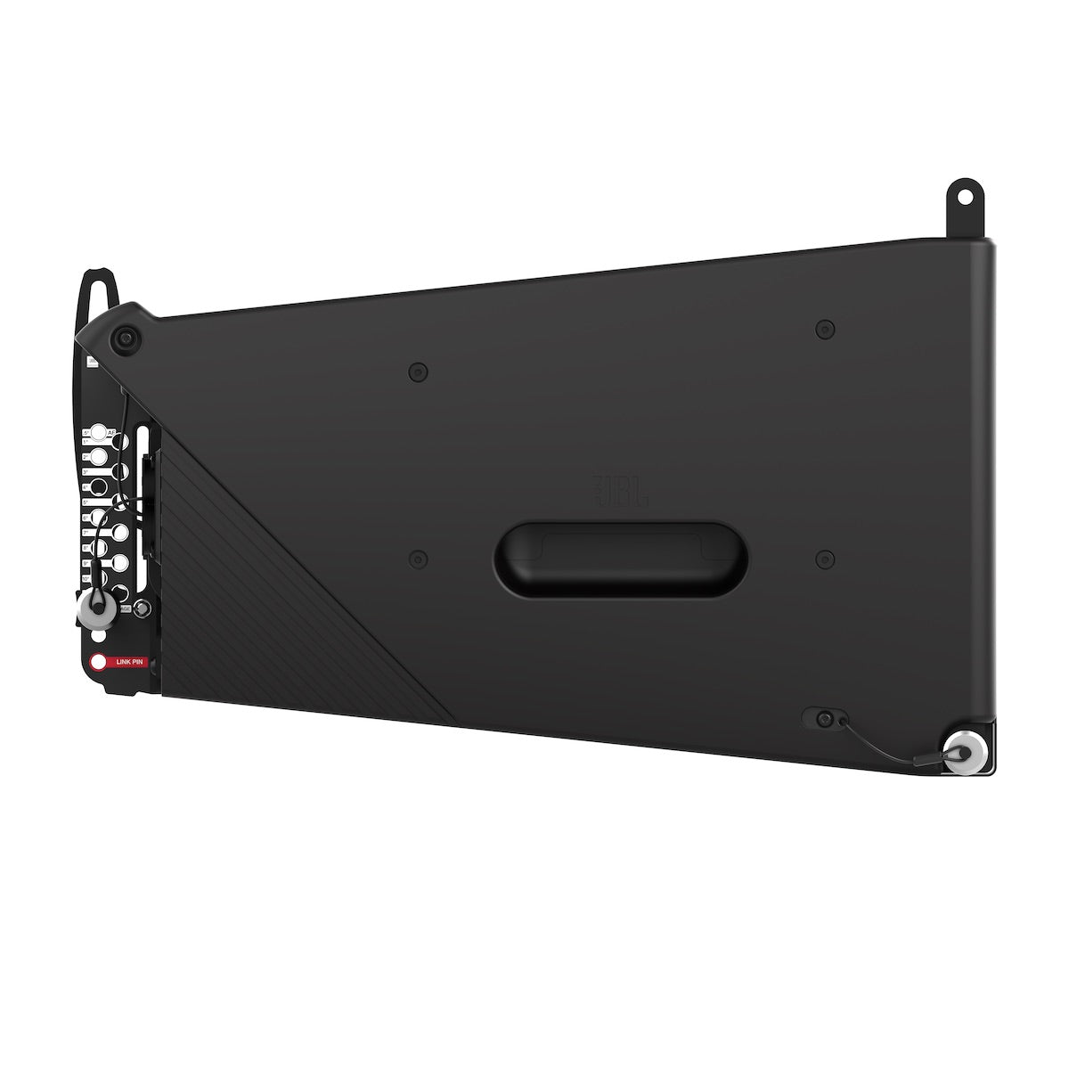 The JBL SRX910LA - Dual 10-inch Powered Line Array Loudspeaker, side