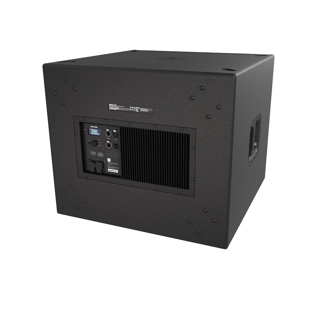 JBL SRX918S - Single 18-inch Powered Subwoofer, rear angle