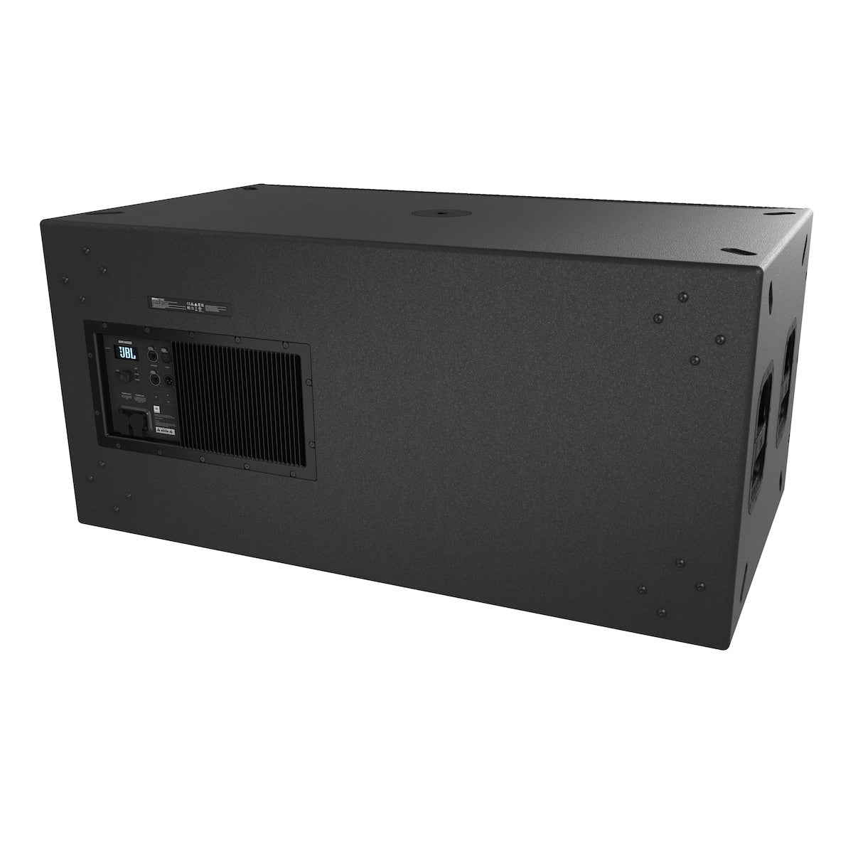 JBL SRX928S - Dual 18-inch Powered Subwoofer, rear angle