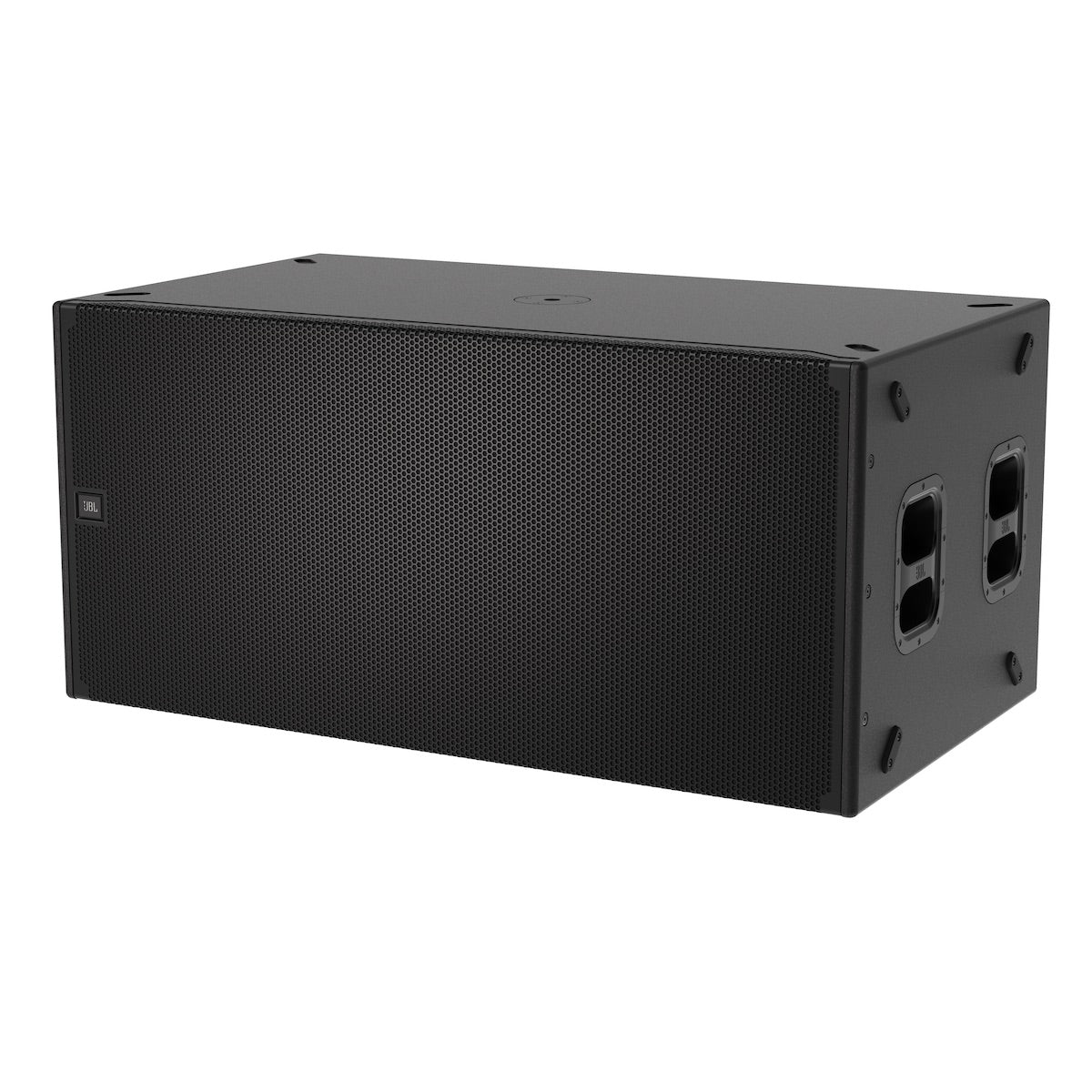 JBL SRX928S - Dual 18-inch Powered Subwoofer, top angle