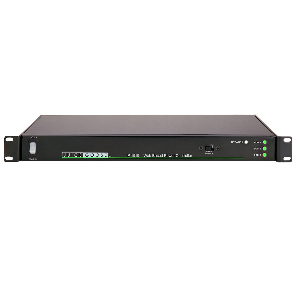 Juice Goose iP 1515-RX - 15A Rack Mount Web Based Power Controller, front