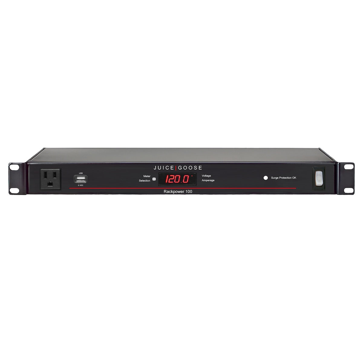 Juice Goose RP100-20A - 20A Power Distribution Unit, 10 Outlets, front