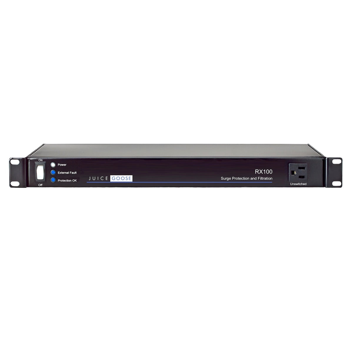 Juice Goose RX100-20A - 20A Surge Protector/Hybrid AC Filter, front