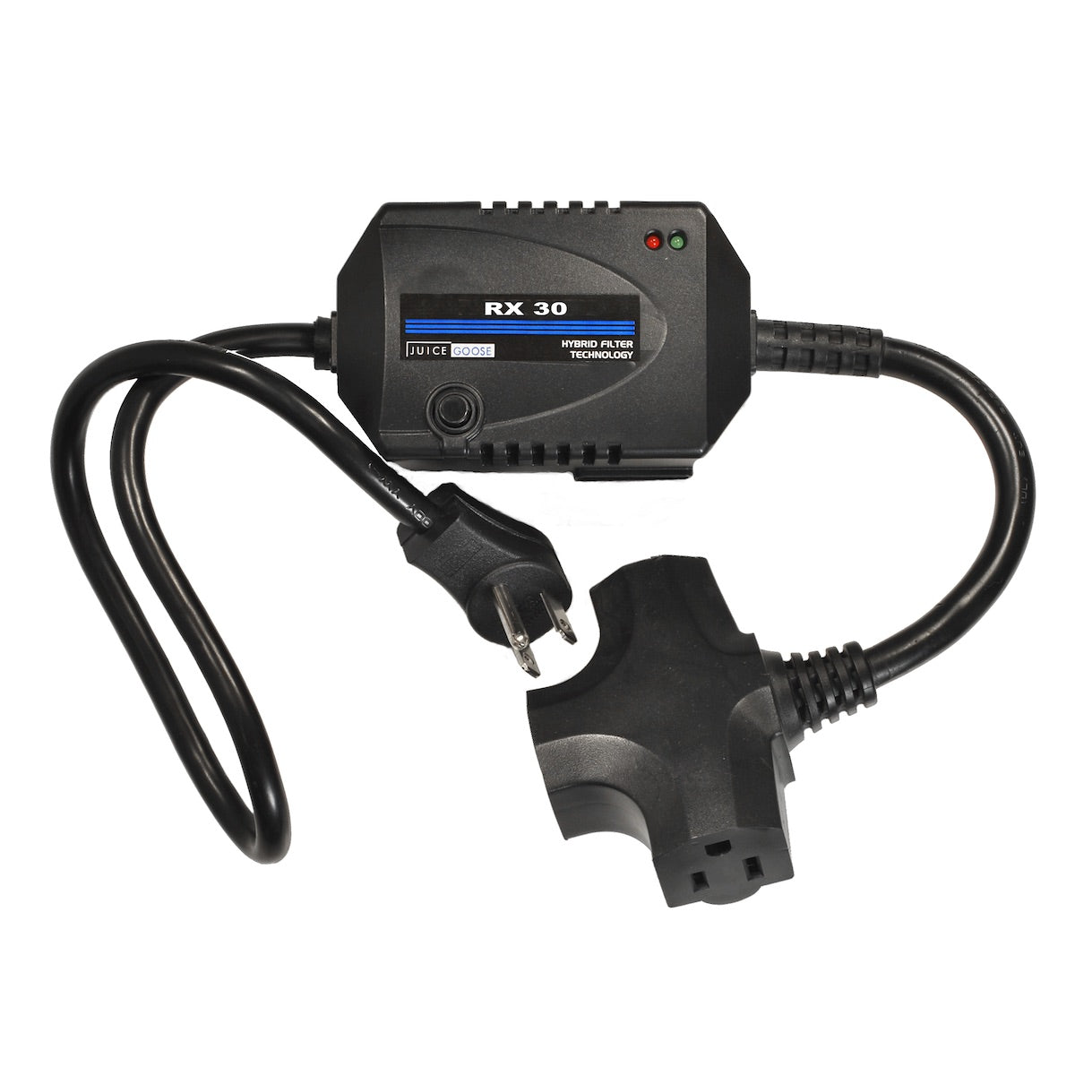 Juice Goose RX30 - 10A Surge Protector/Hybrid AC Filter, 3 Outlets