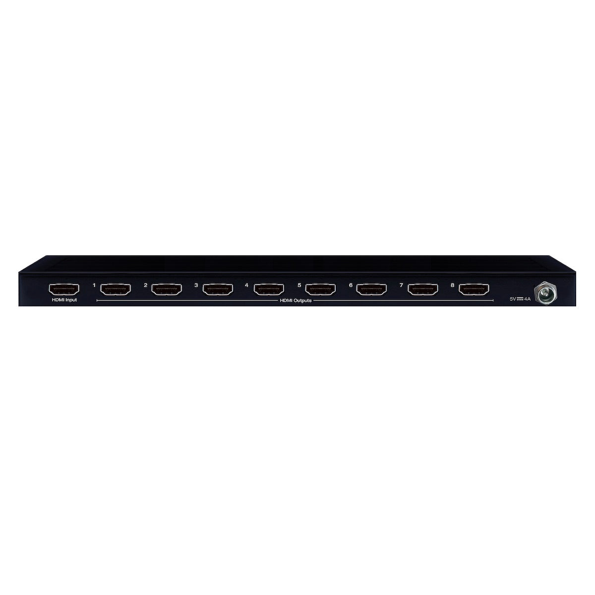 Key Digital KD-DA1x8 - 1x8 4K/18G HDMI Distribution Amplifier, rear