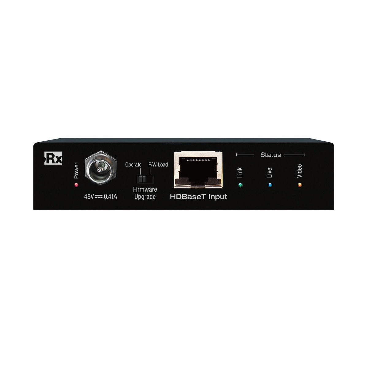 Key Digital KD-X40MRx - 4K/18G HDBT Receiver, front