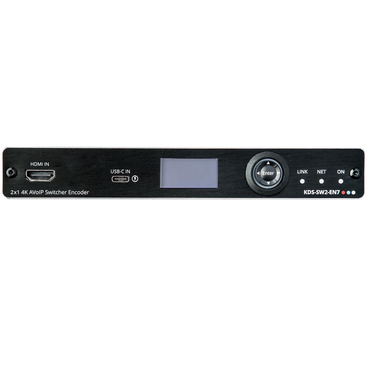 Kramer KDS-SW2-EN7 - AVoIP Auto–switching Encoder, front