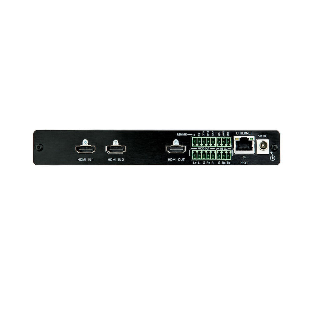 Kramer VS-211XS - 2x1 4K HDR HDMI Intelligent Auto Switcher, rear
