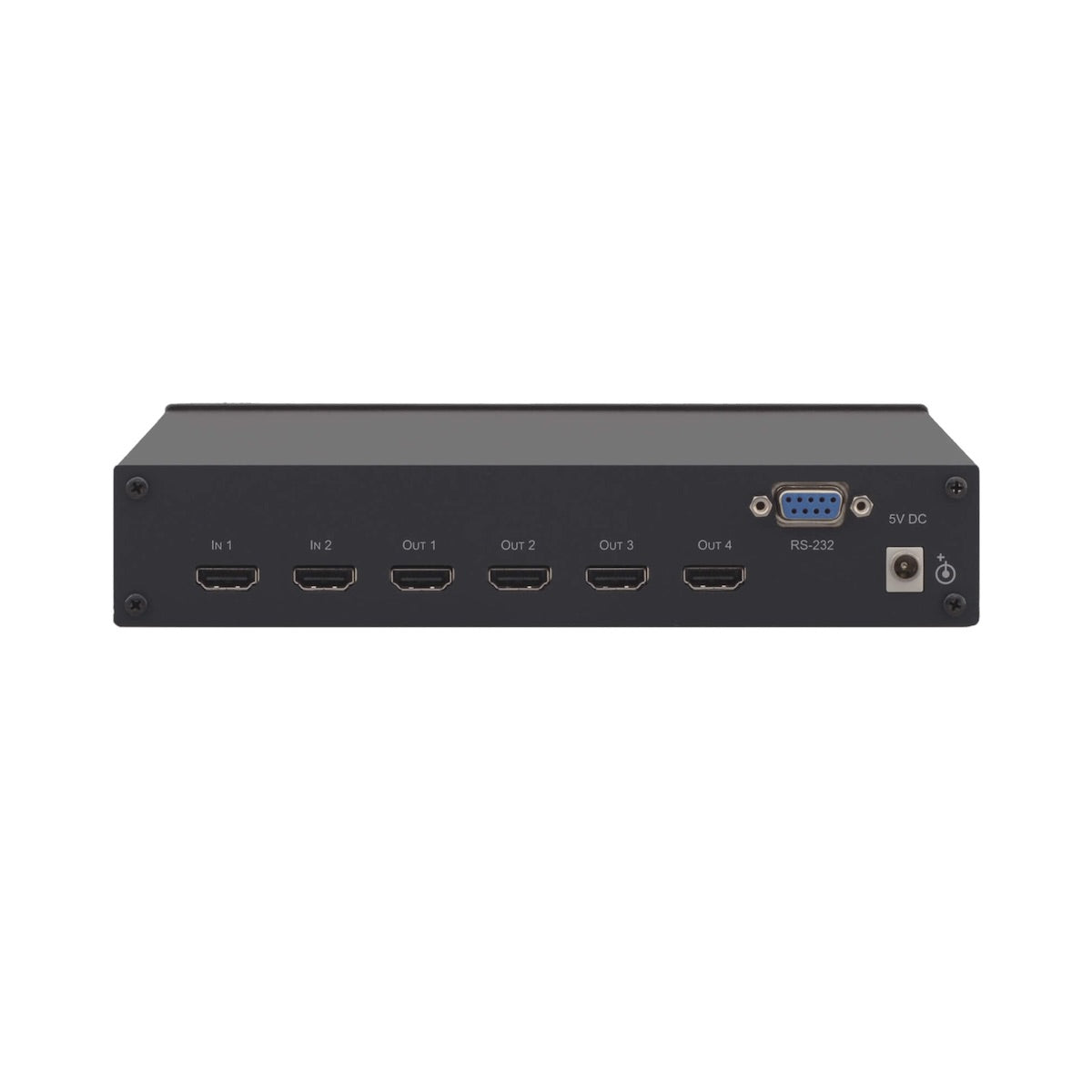 Kramer VM-24HC - 2x1:4 HDMI Switcher & Distribution Amplifier, rear