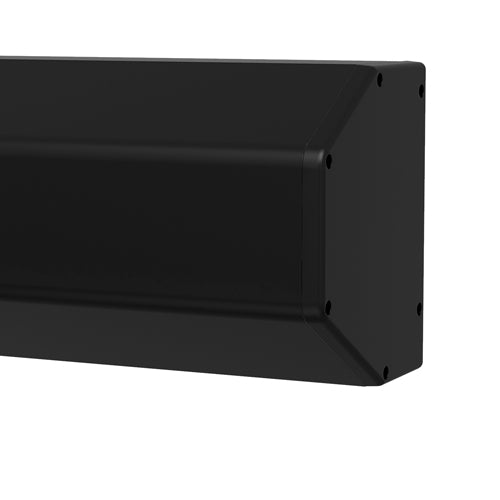 Da-Lite Cosmopolitan (Over 12’ W) - Wall or Ceiling Mounted Electric Screen, black case