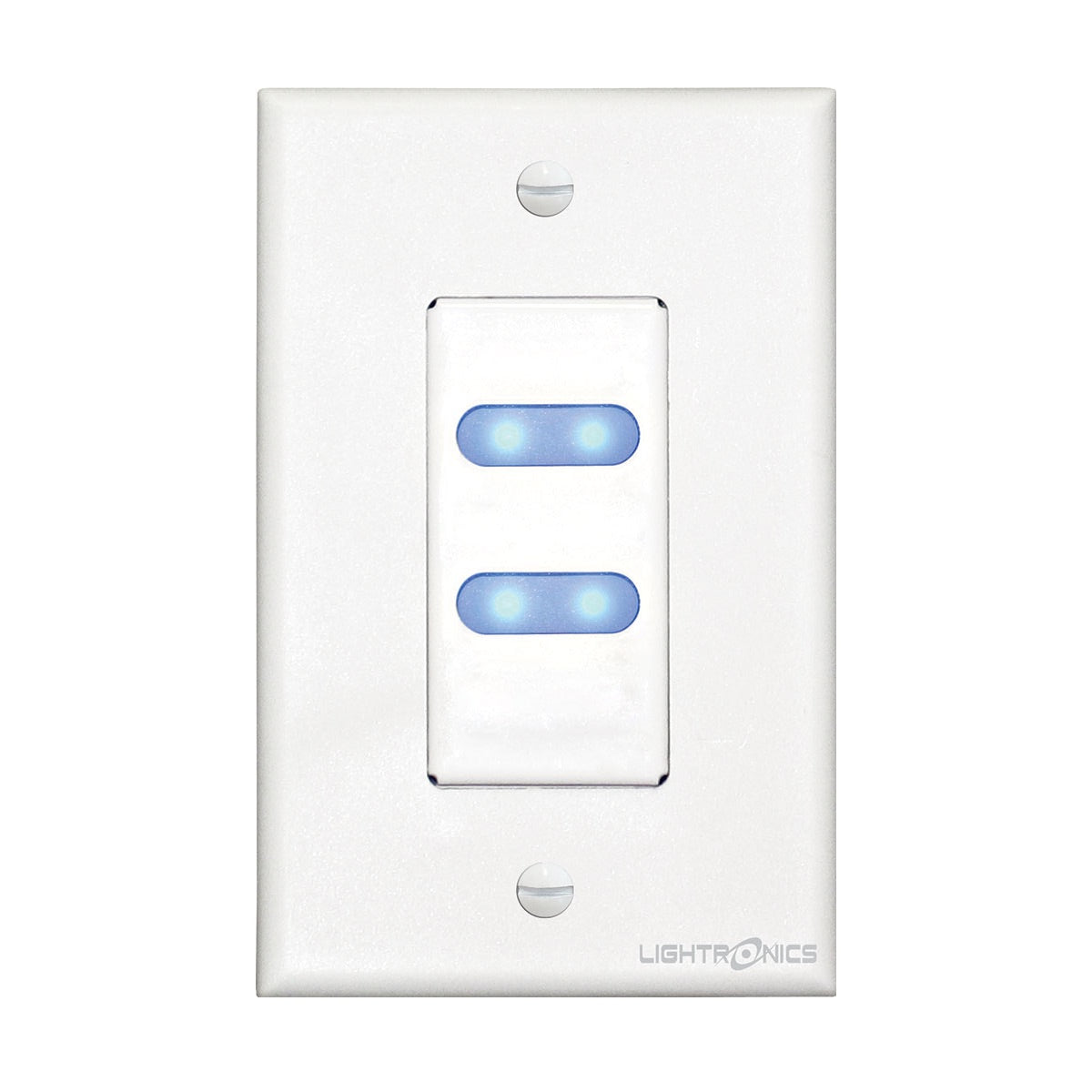 Lightronics AK1002 - 2 Scene Push Button Architectural Remote Station