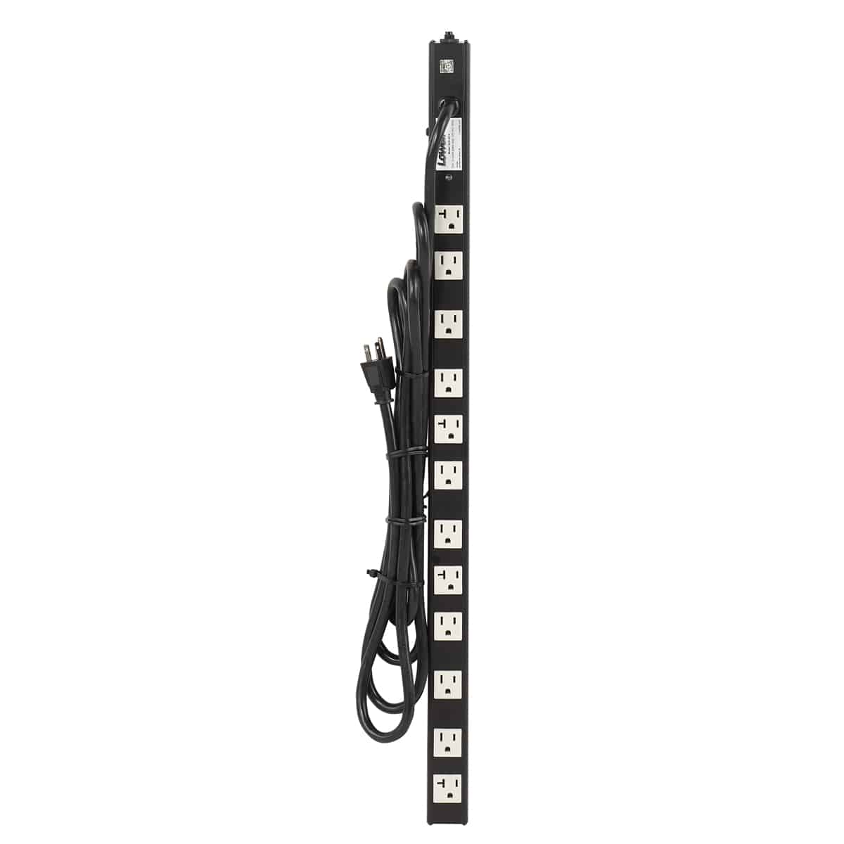 Lowell ACS-2012 Power Strip with Surge Suppression 20A