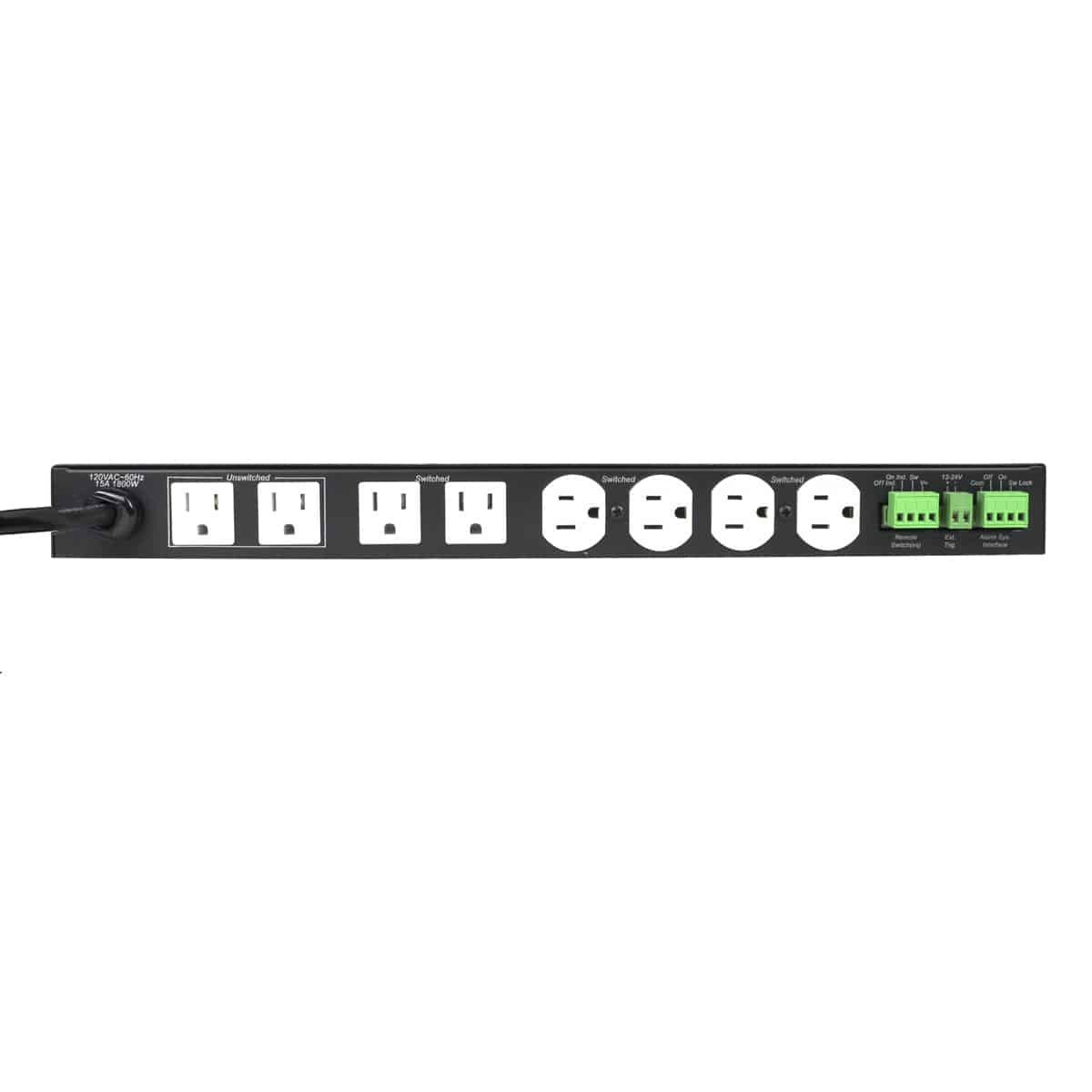 Lowell ACSPR-RPC1-1509 Power Distribution Panel with RPC 15A, rear